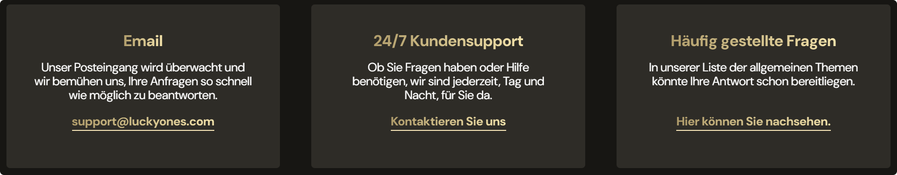 Kundensupport